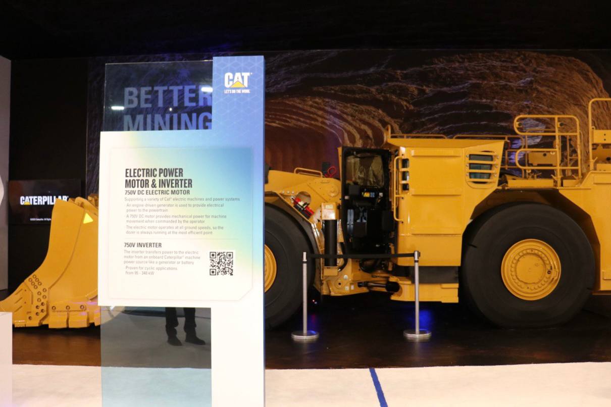 Caterpillar Presents BatteryElectric Powered Construction Equipment at