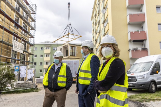 Wood Is Main Construction Material In Modular Housing Project