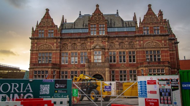 Blackburn College's Victoria Building  